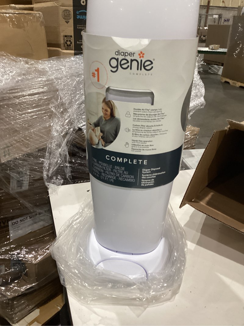 Condition photo showing Good Condition for diaper genie complete pail - white