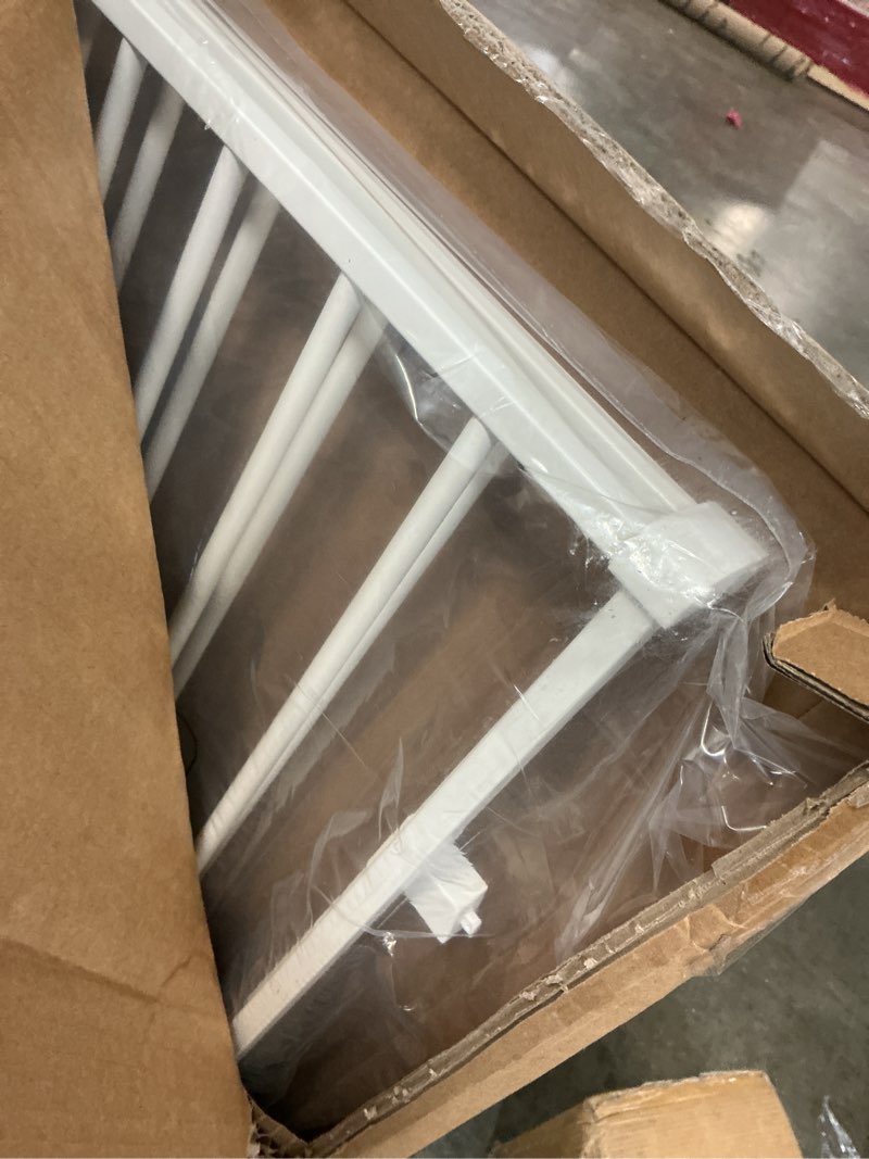 Condition photo showing Good Condition for Babelio Baby Gate for Stairs, Kitchen & Doorways, 26-43" W 28" H No Bottom Bar| Easy Installation| One-Handed Operation| Auto-Close| Hardware Mount (Drill Needed) Safety Dog/Pet Gate Indoor (White)