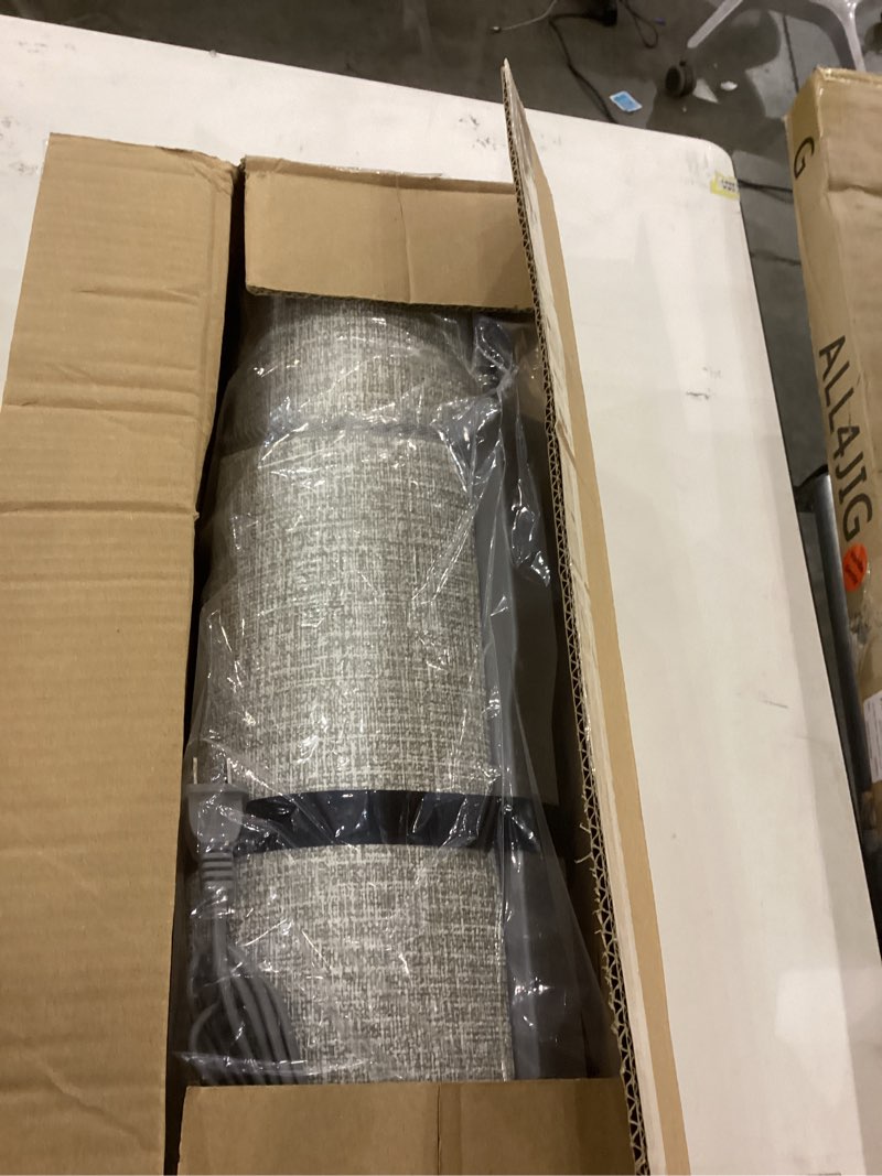 Condition photo showing New/Like New for Under Desk Heater for Office & Home, Quiet Electric Foot/Leg Warmer with Heated Floor Mat, Personal Electric Panel Space Heater with Thermostat & Timer, Suitable for Birthday or Christmas Gifts