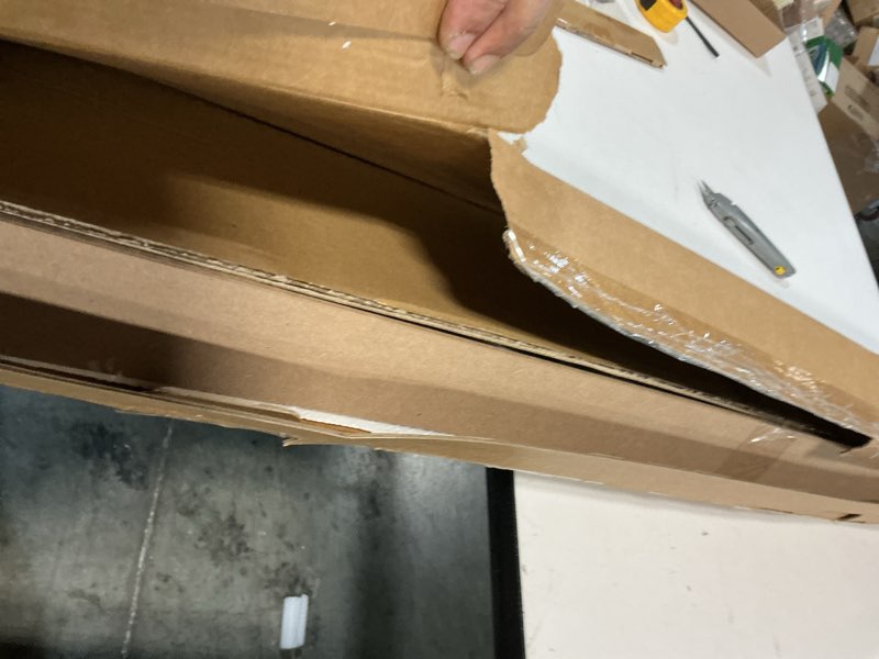 Condition photo showing New/Like New for DEWENWILS Floor Lamps for Living Room, Set of 2 LED Corner Light Works with Foot Switch, 1100 LM Dimmable Floor Lamp with 3000K Warm White, 57.5" Standing Lamp for Living Room, Bedroom, Office (White)