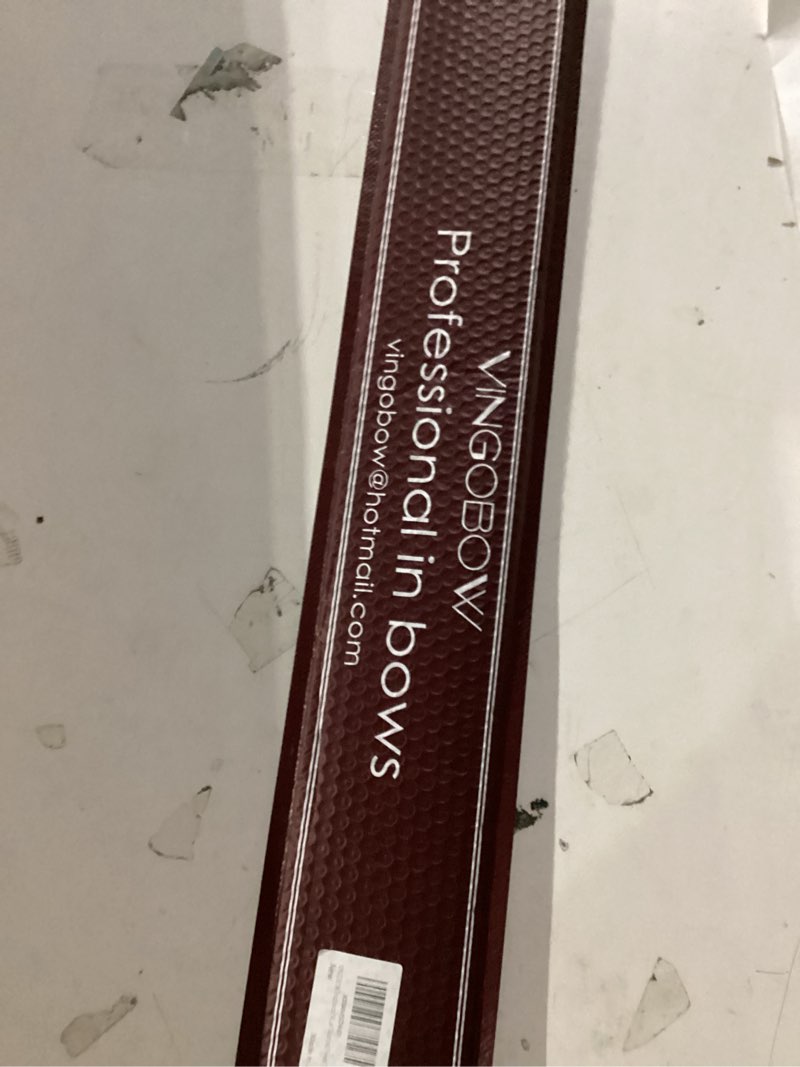 Condition photo showing New/Like New for Brazilwood Viola Bow For 14"-17" Violas Full Size 74.5cm Ebony Frog Natural Mongolian White Horsehair Well Balanced Sweet Tone White 4/4