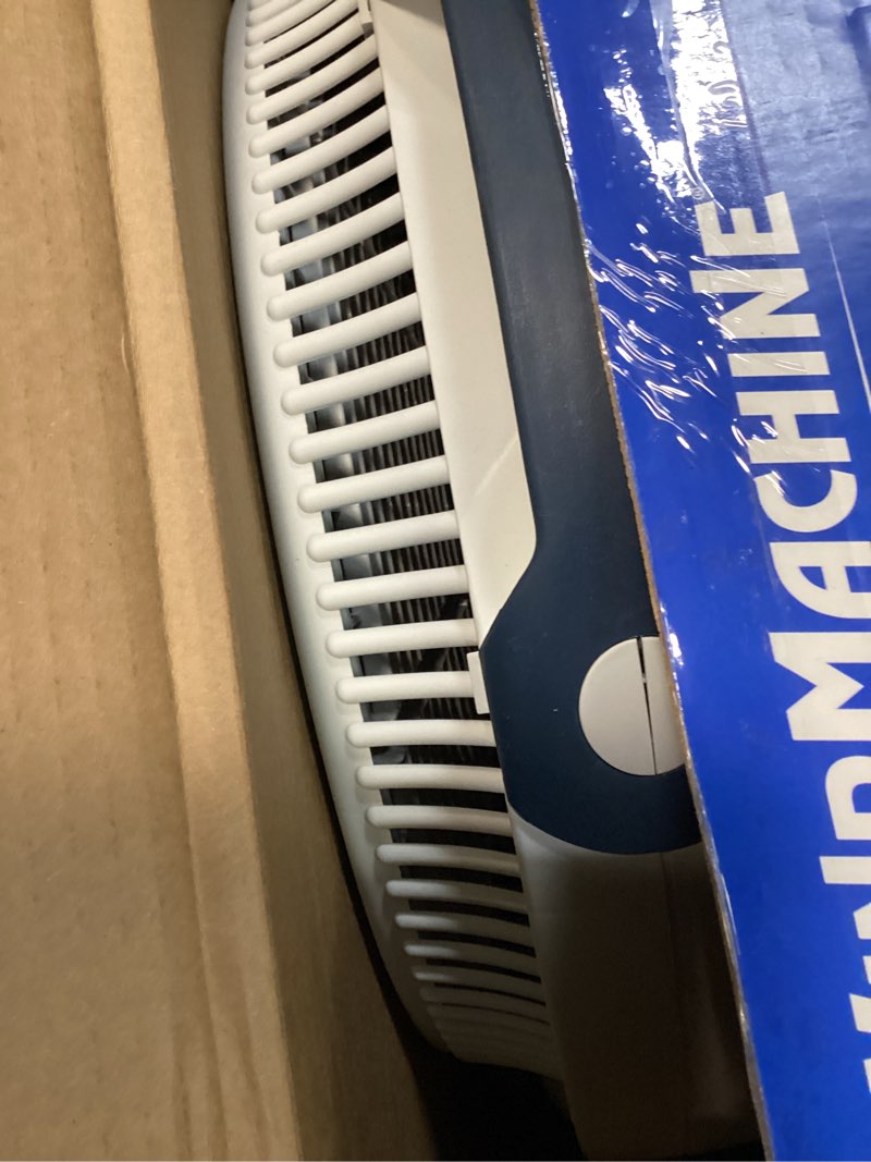 Condition photo showing Good Condition for lasko wind machine fan, air circulator fan with 3 speeds, 20" model 3300, gray