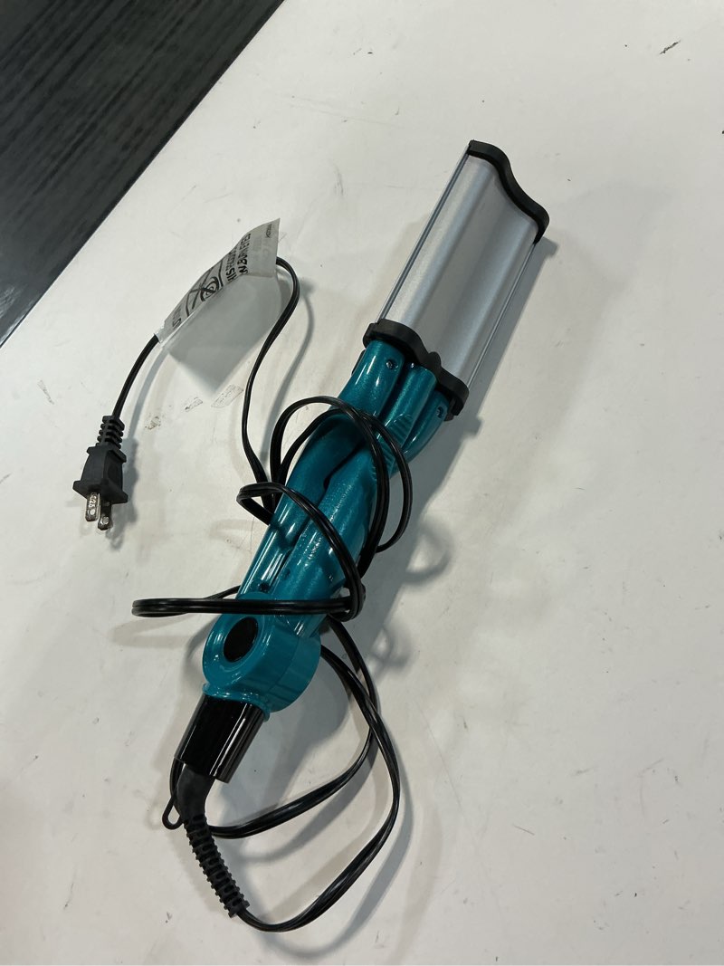 Condition photo showing As Is for bed head wave artist tourmaline ceramic deep waver in blue