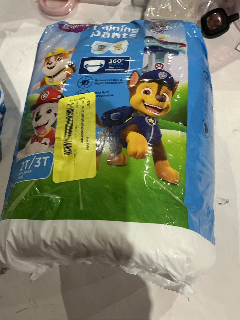 Condition photo showing Good Condition for parent's choice paw patrol training pants for boys, 2t/3t, 24 count (select for more options)