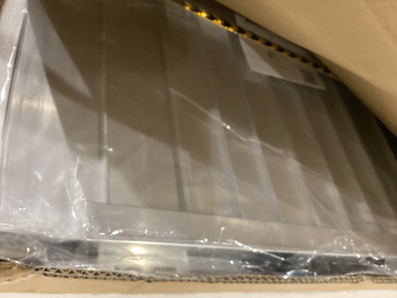 Condition photo showing Good Condition for fachnuo 2 feet portable wheelchair ramp, non-skid aluminum handicap ramps with handle, folding threshold wheel chair ramp for home steps, stairs, entry, doorways, applicable height 2-6 inches aluminum 2ft(using height 2-6'')