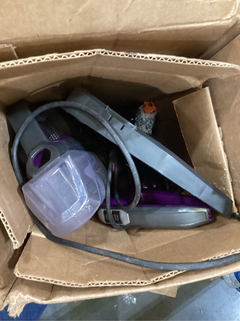 Condition photo showing As Is for bissell crosswave pet pro all in one wet dry vacuum cleaner and mop for hard floors and area rugs, purple, 2306a