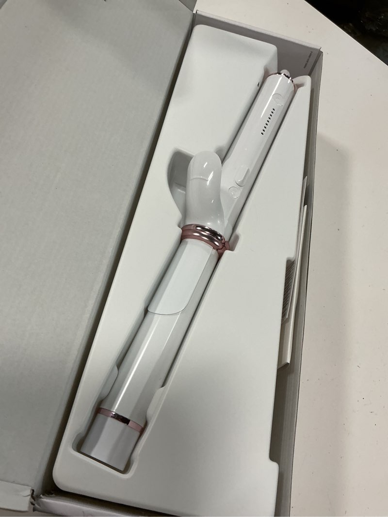 Condition photo showing Good Condition for T3 CurlWrap Automatic Rotating Curling Iron with Longer Barrel, 2 Timer Settings, 9 Heat Settings, Auto-Rotating Ceramic Barrel and Ion Generator for Fast, Easy Curls and Waves on All Hair Types CurlWrap 1.25 Inch