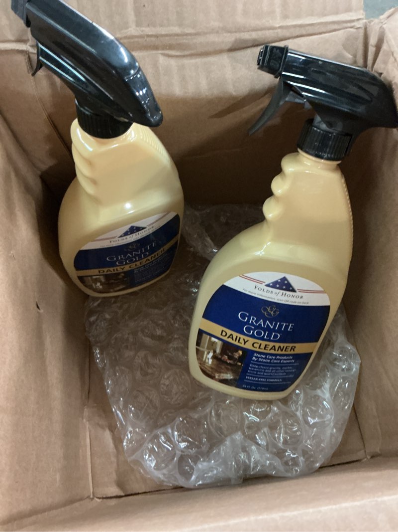 Condition photo showing Good Condition for granite gold citrus scent all purpose cleaner 24 oz liquid 2 pack