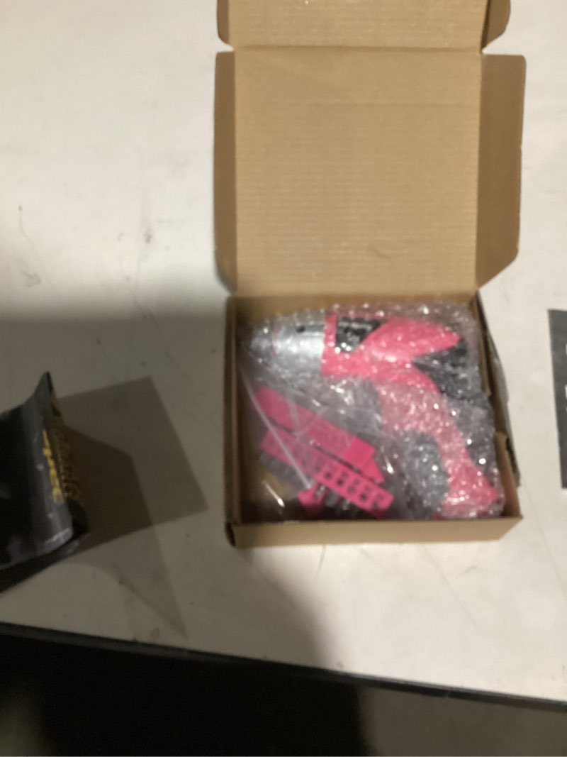 Condition photo showing Good Condition for Hi-Spec Electric Screwdriver 27pc 3.6V Pink USB Small Power Screwdriver Set. Cordless & Rechargeable with Driver Bit Set