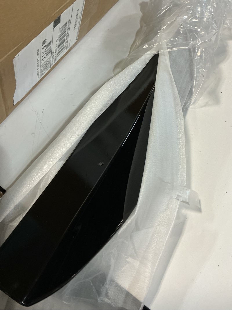 Condition photo showing Good Condition for rear window roof spoiler visor wing abs fit for dodge charger srt/gt/rt/sxt/scat pack/daytona 2015-2023 gloss black v-style lip exterior accessories