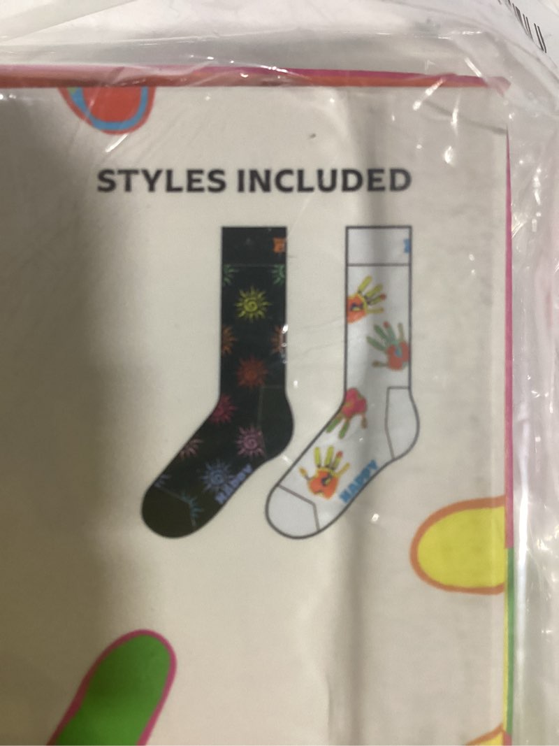 Happy Socks 2-Pack Gift Set, Summer Swirl, S/M