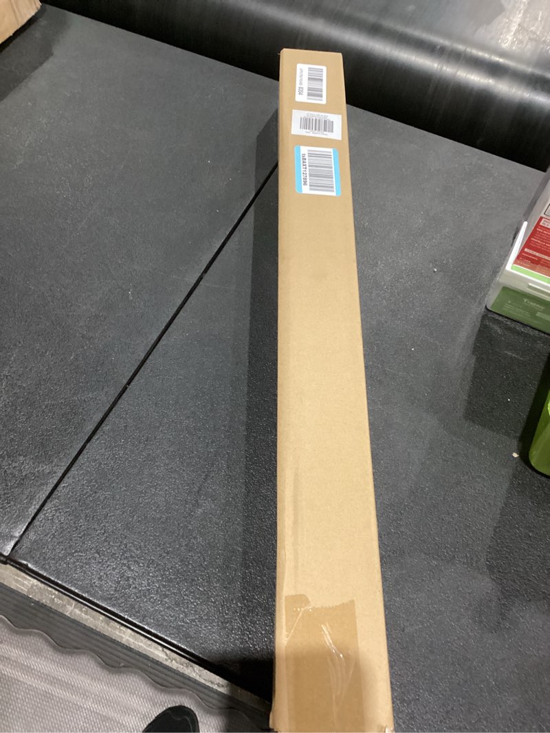 Condition photo showing As Is for LazBlinds No Tools No Drill Cordless Roman Shades for Windows, Blackout Thermal Insulated UV Blocking Window Blinds, Room Darkening Fabric Blinds for Indoor Windows, 29'' W x 64'' H, Off White Blackout - Off White 29" W x 64" H