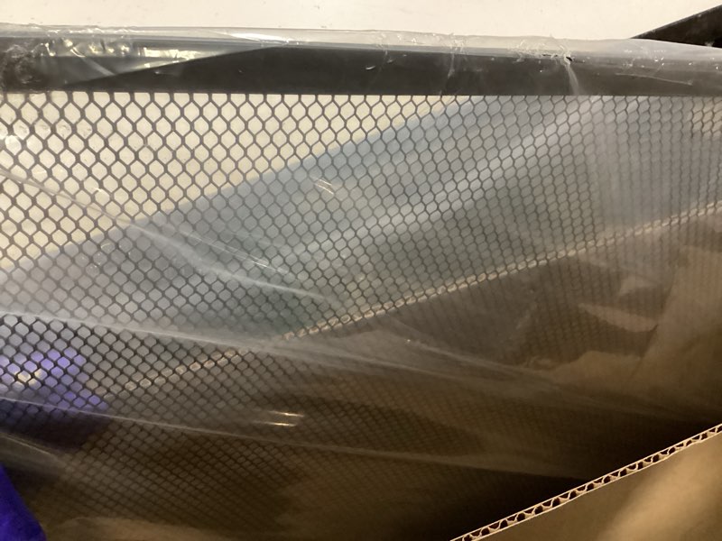 Condition photo showing Good Condition for prime-line pl 15942 sliding patio door grill, 48 in. width, bronze finish (single pack)
