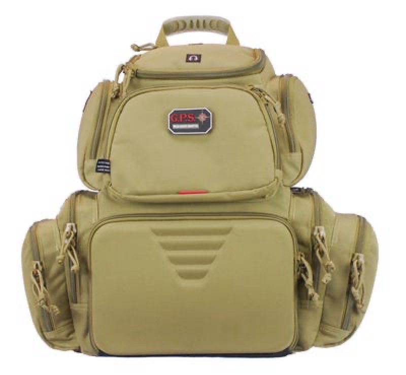GPS Wild About Shooting GPS-1711BPT The Handgunner Backpack