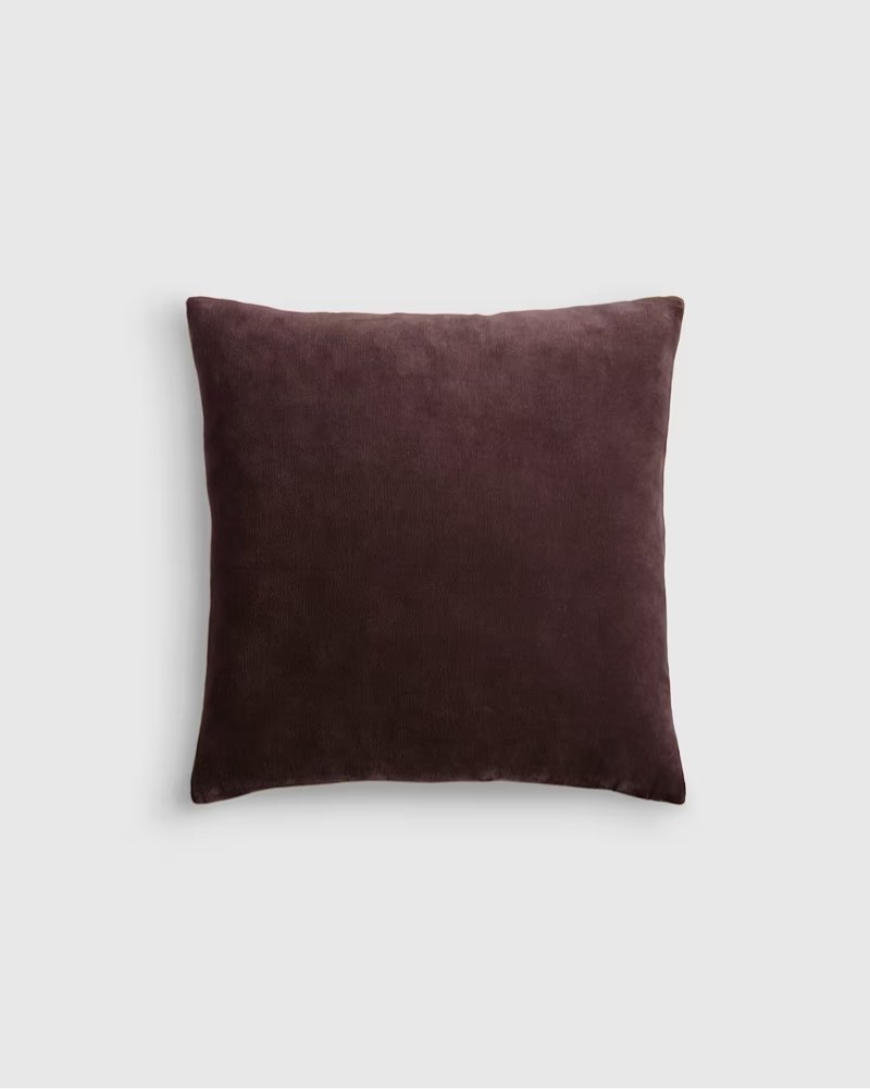 classic cotton velvet pillow cover