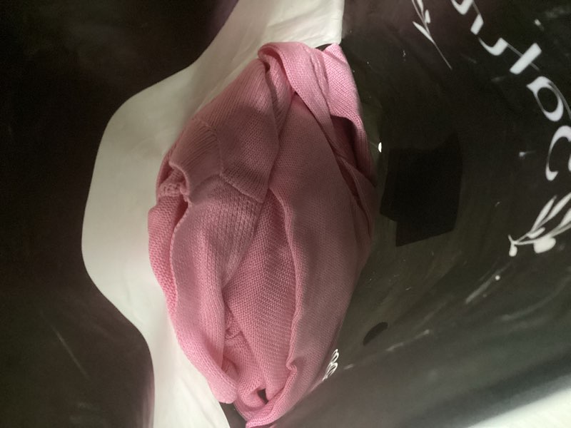 Condition photo showing Good Condition for Satuun Women's 3/4 Sleeve Bolero Shrugs Lightweight Open Front Cropped Cardigan Sweaters Summer-pink Medium