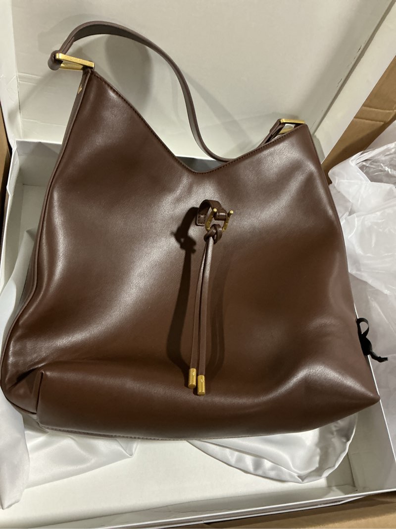 Condition photo showing Good Condition for JW PEI Women's Aria Faux Suede Shoulder Bag Brown