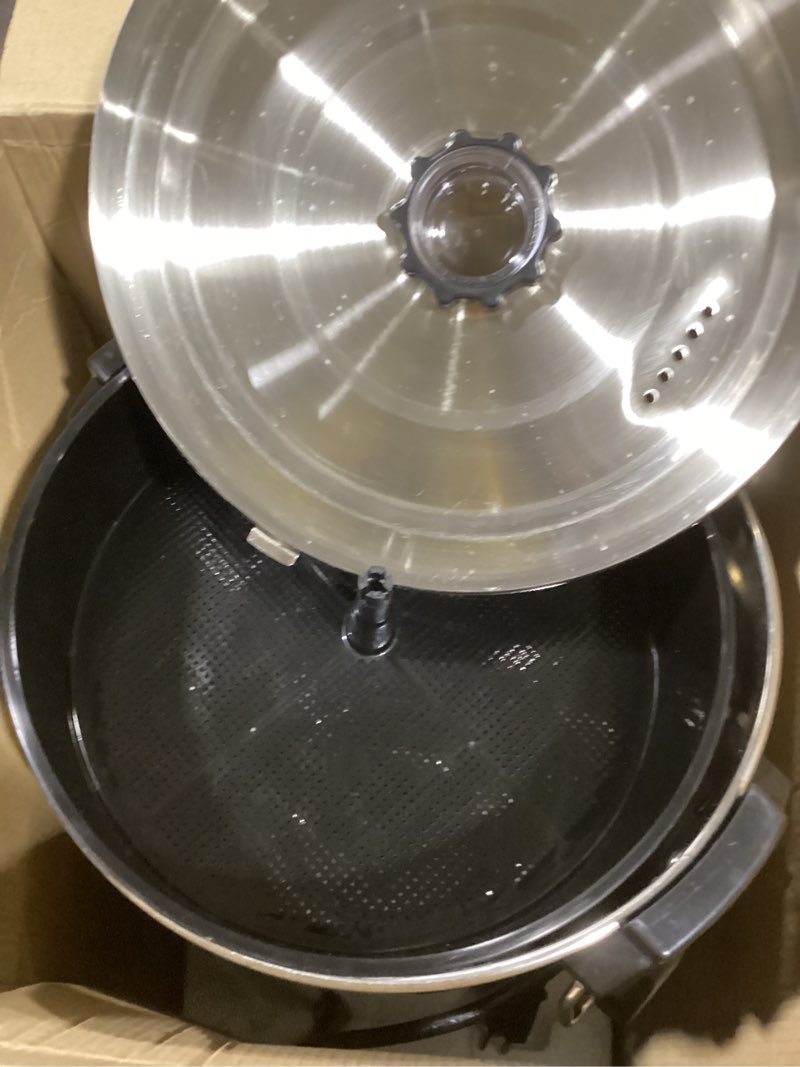 Condition photo showing As Is for Homecraft 100-Cup Coffee Urn and Hot Beverage Dispenser with Dripless Faucet, Quick-Brewing, Stainless Steel 100 Cup