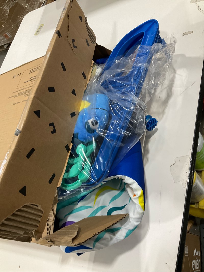 Condition photo showing As Is for Bright Starts Disney Baby Finding Nemo Mr. Ray Ocean Lights & Music Gym, Ages Newborn +