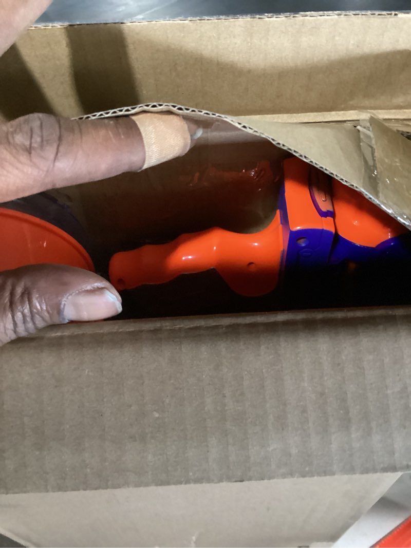 Condition photo showing New/Like New for nerf rampage n-strike elite toy blaster with 25 dart drum slam fire for kids, teens, & adults (amazon exclusive)