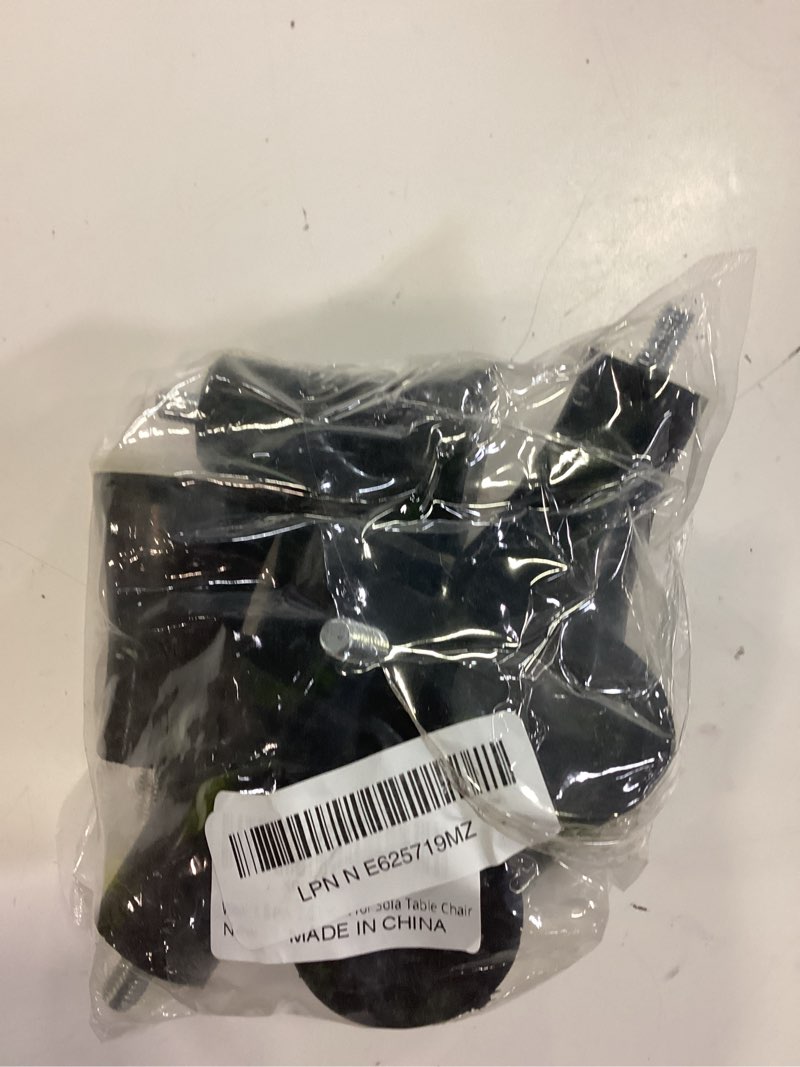 Condition photo showing Good Condition for wealrit 8 pcs 2.5 inch height rubber furniture legs riser m8 x 14 mm bolt non-silp rising feet replacement for sofa table chair