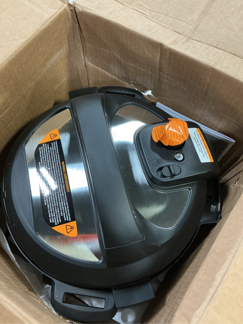 Condition photo showing Good Condition for Instant Pot Duo Plus 9-in-1 Multicooker, Pressure Cooker, Slow Cook, Rice Maker, Steamer, Sauté, Yogurt, Warmer & Sterilizer, Includes App With Over 800 Recipes, Stainless Steel, 6 Quarts