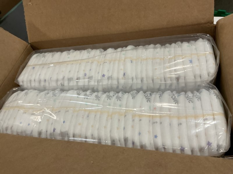 Condition photo showing New/Like New for Huggies Size 6 Overnites Baby Diapers: Overnight Diapers, Size 6 (35+ lbs), 72 Ct, Packaging May Vary Size 6 72