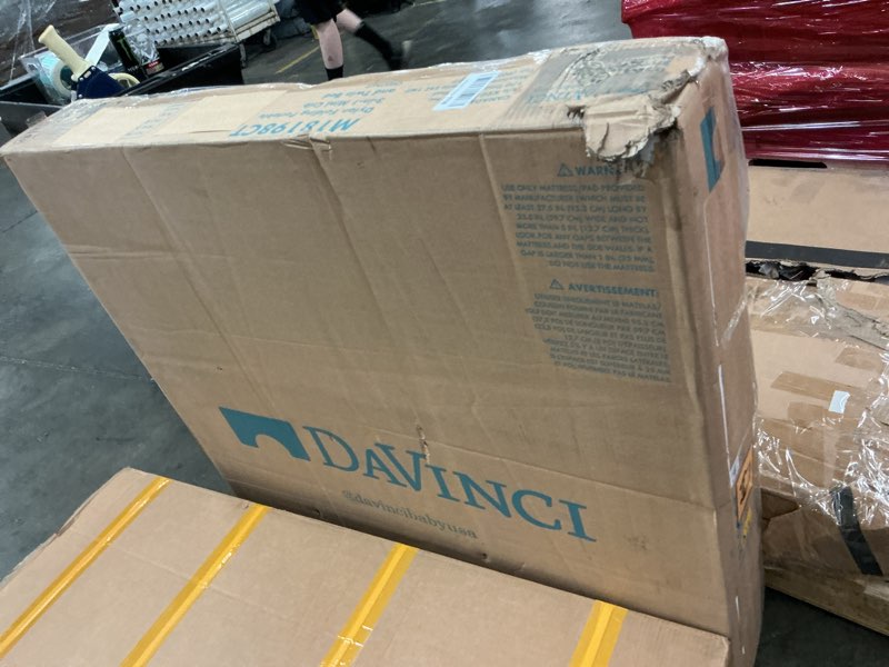 Condition photo showing Good Condition for davinci dylan folding portable 3-in-1 convertible mini crib and twin bed in grey, greenguard gold certified