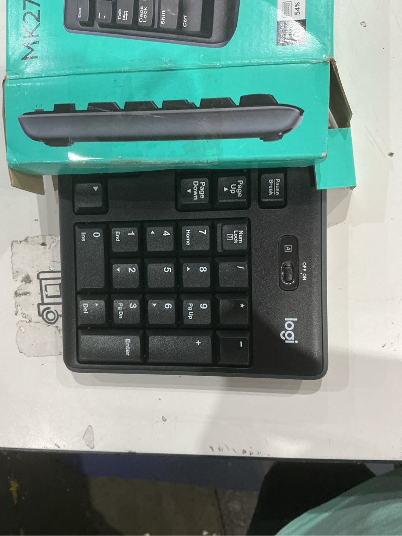 Condition photo showing Good Condition for logitech mk270 wireless keyboard and mouse combo for windows, 2.4 ghz wireless, compact mouse, 8 multimedia and shortcut keys, 2-year battery life, for pc, laptop - black black 1 pack combo
