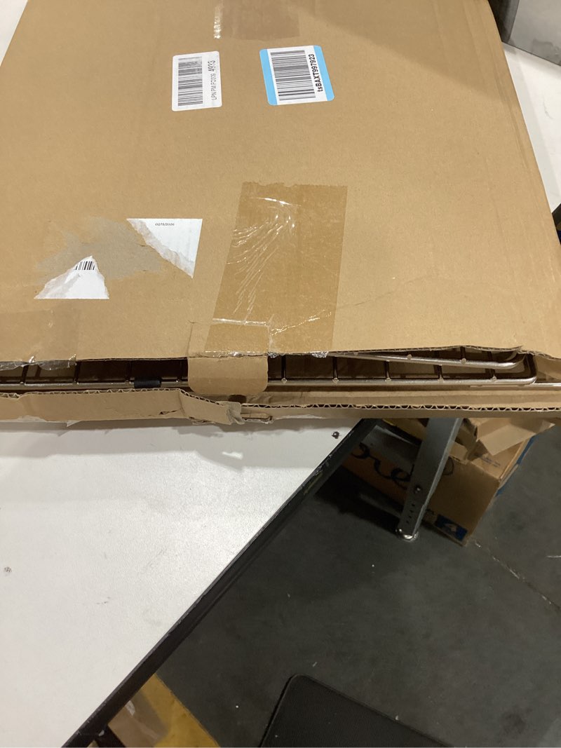 Condition photo showing As Is for Chilinii Sink Protectors for Kitchen Sink 30" x 16" - Rectangular Extra Large Sink Grid for Kitchen Sink Bottom, Rust-Resistant Drainage Rack with Scratch Prevention Centered Drain 30*16 center drain