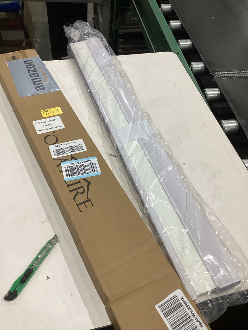 Condition photo showing Good Condition for Cordless Light Filtering Mini Blind - 27 Inch Width, 64 Inch Length, 1" Slat Size - Pearl White - Cordless GII Morningstar Horizontal Windows Blinds for Interior by Achim Home Decor 27"W x 64"H Pearl White