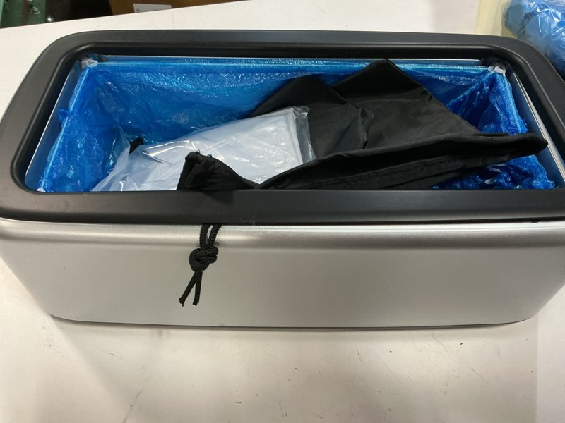 Condition photo showing As Is for automatic shoe cover machine