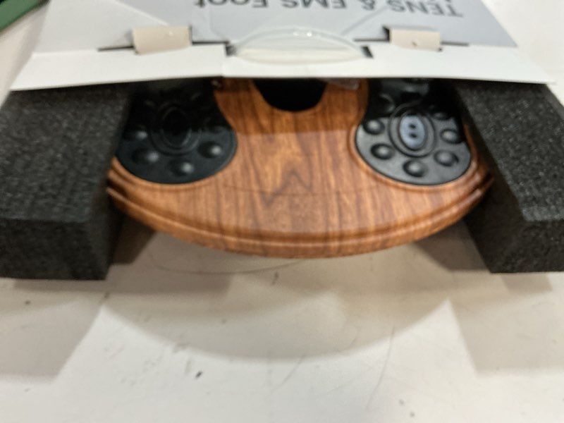 Condition photo showing New/Like New for rechargeable foot massager for neuropathy with 660-850 red light therapy – ems &tens foot stimulator for neuropathy, electrical nerve stimulator, relieve and improve pain and plantar fasciitis wood