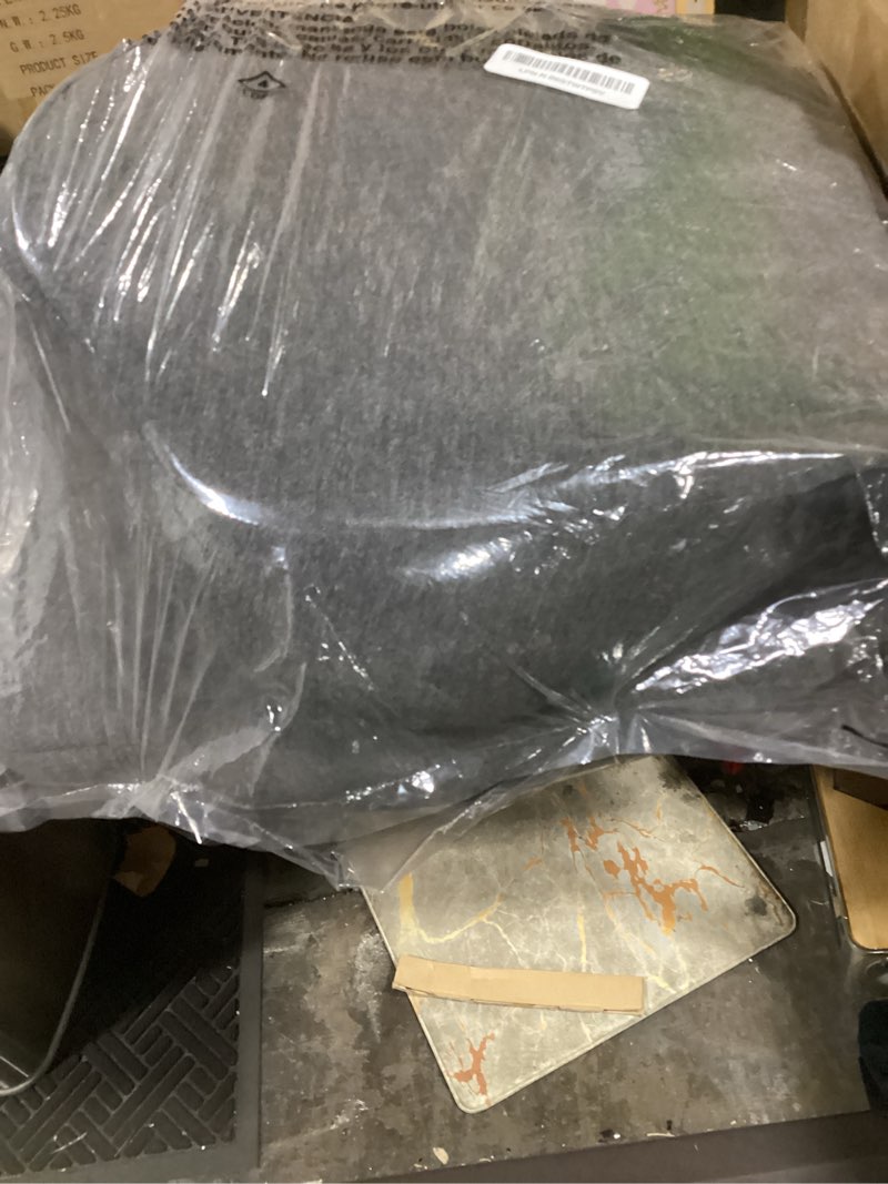 Condition photo showing Good Condition for seat cushion for car truck driver, memory foam seat cushion with adjustable strap,ergonomic lumbar/back support & sciatica relief for long drives, orthopedic cushion for office chair, car, semi truck dark grey