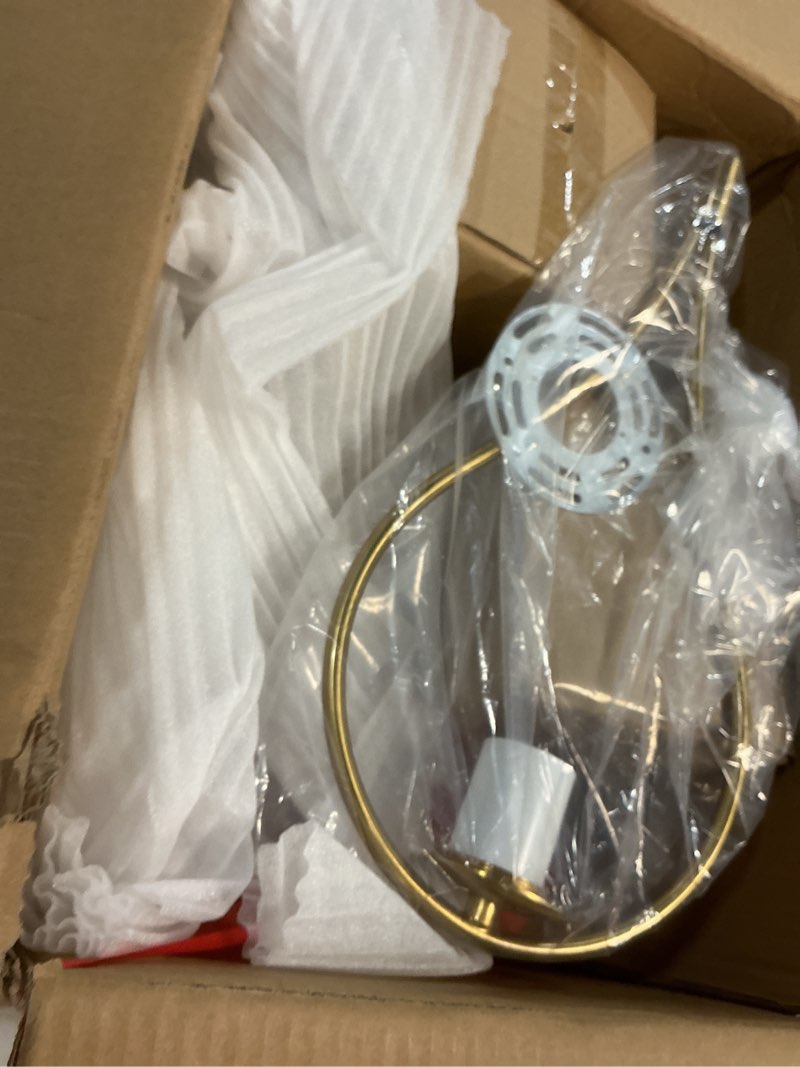 Condition photo showing Good Condition for holkirt mid-century modern wall sconces bathroom globe vanity light fixture brass set of 2 glass
