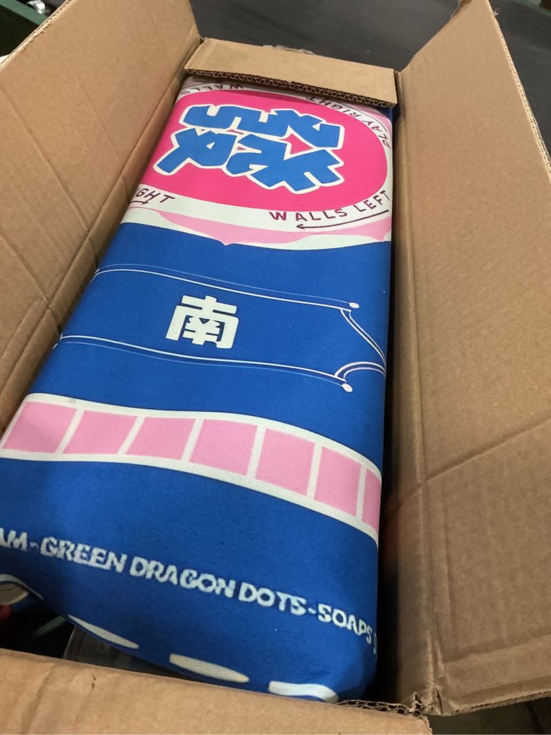 Condition photo showing Good Condition for american mahjong tiles set with noise reducing mahjong mat, 166 blue mahjong game with portable storage bags, 4 all-in-one color rack/pushers, scoring, plastic coins dices for adults & beginners