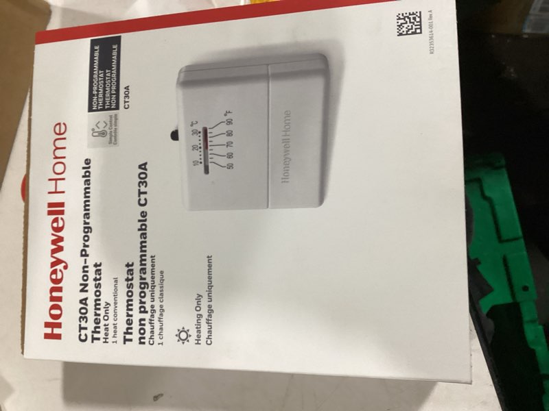 Honeywell Home CT30A Heat Only 24-Volt Mechanical Non-Programmable Thermostat