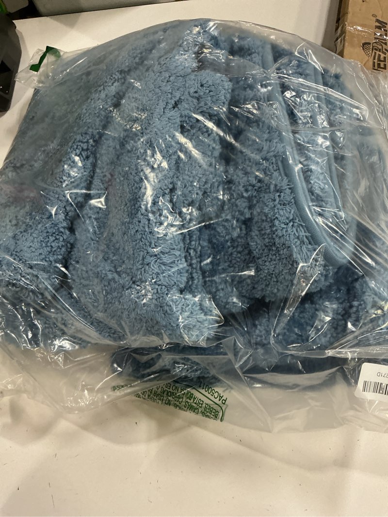 Condition photo showing Good Condition for ileading bathroom rugs sets 5 piece, ultra soft absorbent bath mat for bathroom, non slip washable bath rug set with toilet cover, plush bath runner and u-shaped contour toilet rug blue 18"x26"+20"x32"+20"x48"+u20"x24"+cover19"x21"