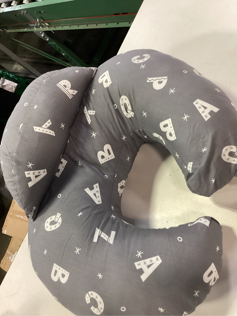 Condition photo showing item condition for Plus Size Breastfeeding Pillow for Ergonomic Comfort & Support, Easier Nursing, Fit, Removable Cover, Machine Washable, Letter Pattern(Grey), Pallet of Product