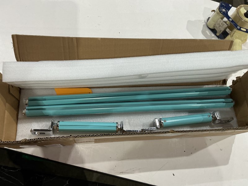 Condition photo showing As Is for couple embroidery art embroidery clip frame 60cm cross stitch 4 slot presser heavy duty embroidery bandage embroidery frame needlepoint frame embroidery scroll frame embroidery frames (blue)