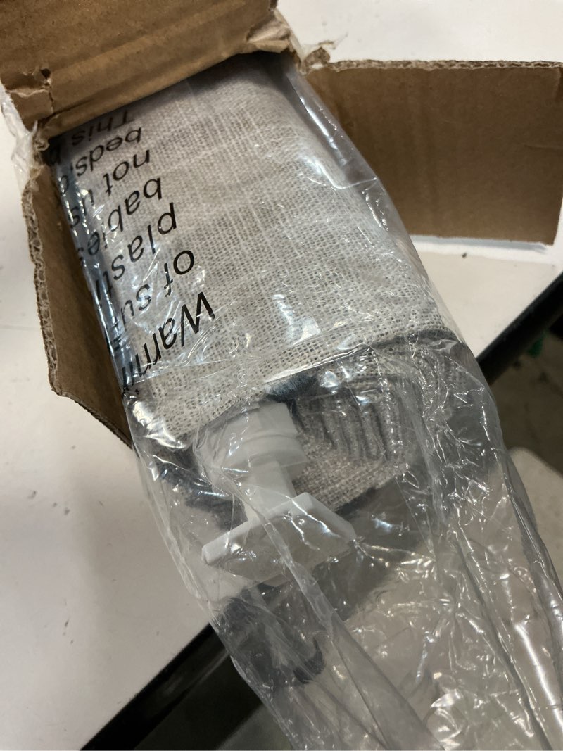 Condition photo showing Good Condition for no drill cordless roman shades for windows, 35" w × 64" h - 100% blackout - linen - beige 100% blackout - linen - beige 35" w × 64" h