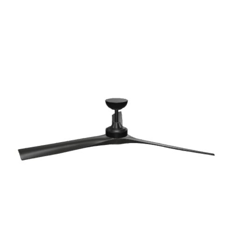 Harbor Breeze Calavar 52-in Matte black Color-changing Integrated LED