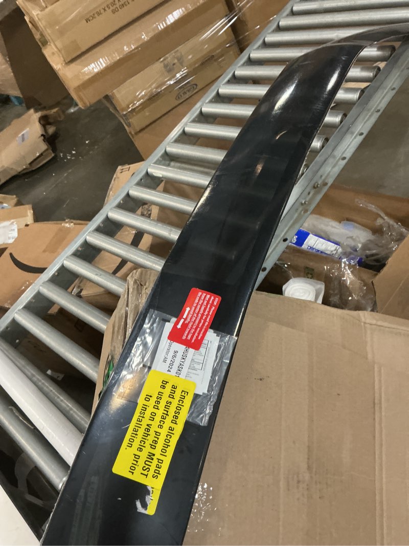 Condition photo showing Good Condition for Husky Liners Aeroskin Hood Protector | Fits 2021-2023 Hyundai Santa Fe | Low Profile Deflector/Bug Shield - 1 pc., Smoke | 2842197