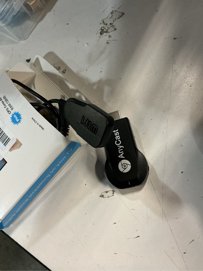 Condition photo showing Good Condition for smartsee anycast hd wireless display adapter wifi 1080p mobile screen mirroring receiver dongle for iphone mac ios android to tv projector support miracast airplay dlna