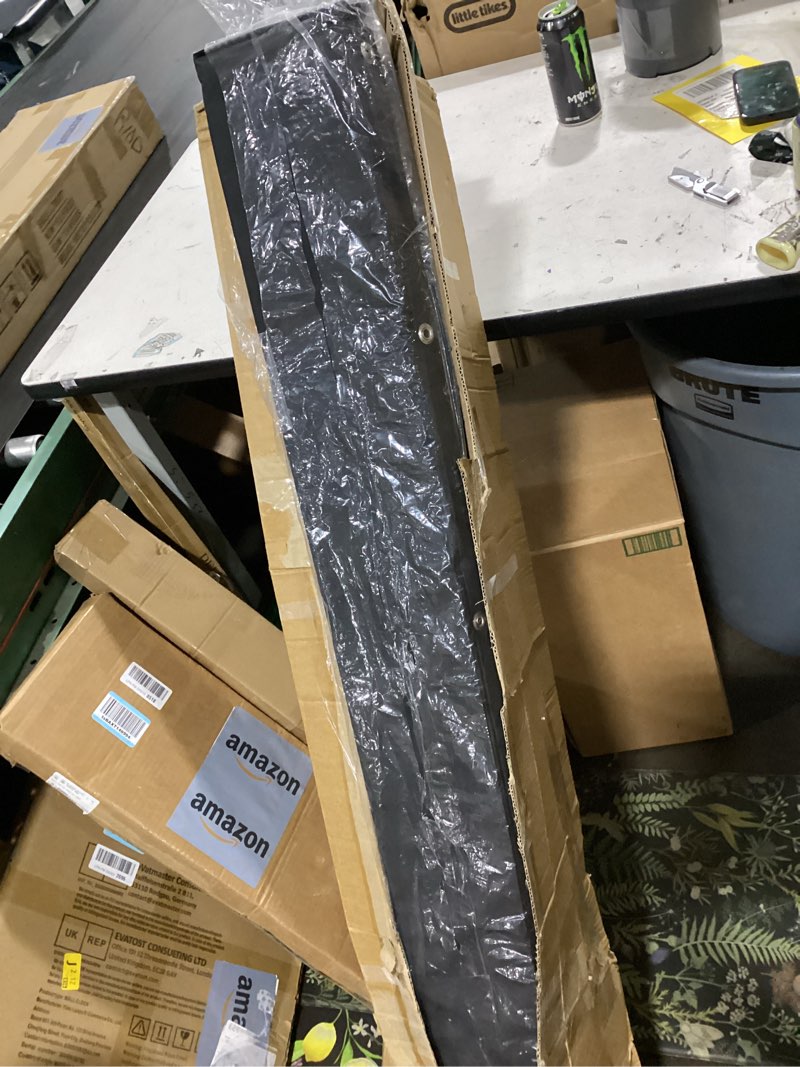 Condition photo showing Good Condition for boat dock bumpers, 17"/36"/48"/58"/72" dock fenders bumpers, dock pole bumpers, piling bumpers marine for dock edging, piling, horizontal deck, vertical poles, or pier fenders 58inch-2pack black