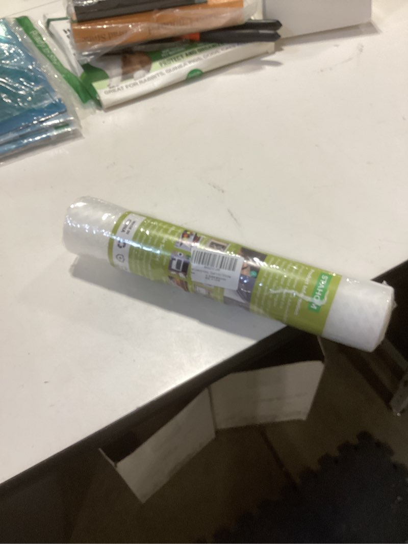 Condition photo showing New/Like New for shelf liners for kitchen cabinets, waterproof kitchen cupboard liner, refrigerator liners and durable plastic drawer mats eva non adhesive shelves, fridge - clear 11.8 x 118 inches 11.8"w x 118"l diagonal pattern clear