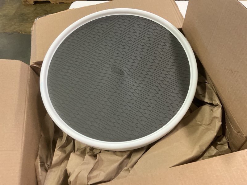 Condition photo showing Good Condition for Copco Pro 15-Inch Lazy Susan Turntable, Non-Skid Pantry or Cabinet Organizer for Spices, Condiments, and Bottles, Smooth Rotation, Charcoal Finish