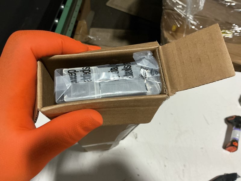 Condition photo showing New/Like New for lazblinds cordless cellular shades, blackout privacy honeycomb shades for home, thermal insulation noise reduction blinds for windows, 28'' w x 64'' h, white blackout-white 28'' w x 64'' h