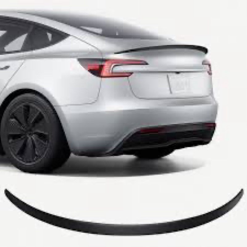     Arcoche Rear Diffuser fer TeslaM. ral with a glossy carbon fher frish