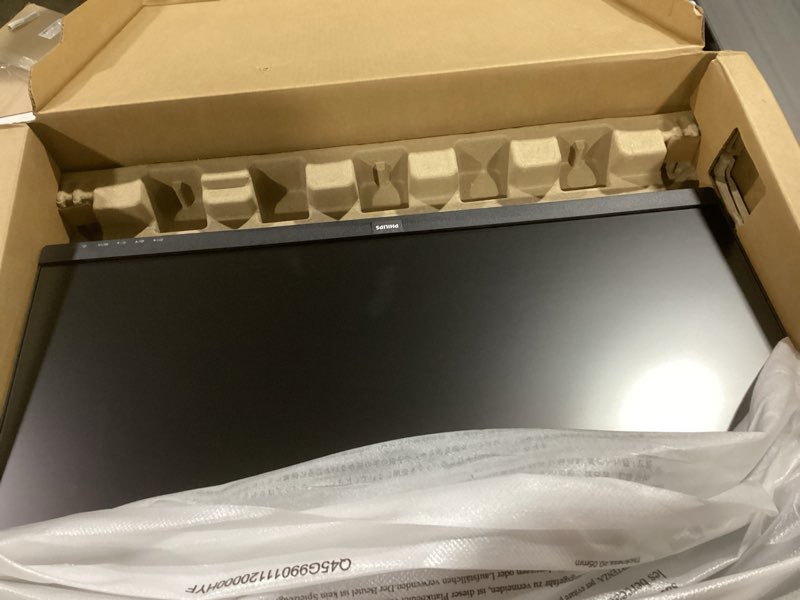 Condition photo showing Good Condition for Philips New 27-inch Class Thin Full HD (1920 x 1080) 100Hz Monitor, VESA, HDMI x 1, VGA Port x1, Eye Care, 4 Year Advance Replacement Warranty, 271V8LB, Black 27" VA Panel 100Hz